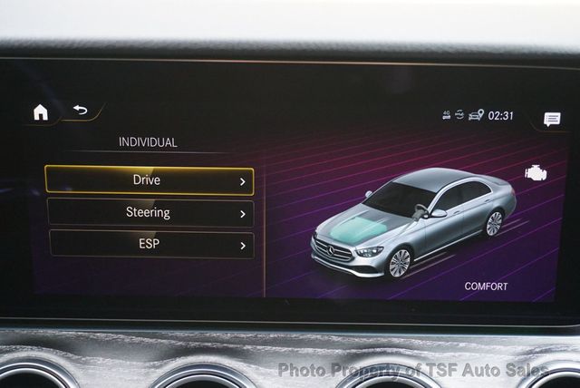 2021 Mercedes-Benz E-Class E 350 4MATIC Sedan AMG LINE PANORAMIC ROOF 360 CAMERAS 19" WHEEL - 22973233 - 31