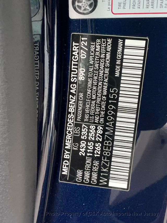 2021 Mercedes-Benz E-Class Premium Pkg, AIRMATIC, Panorama Sunroof, Inductive Charging - 22945996 - 55