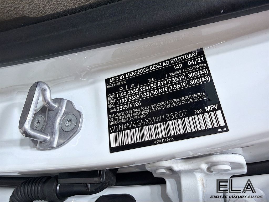 2021 Mercedes-Benz GLB GLB 250 SUV - 23020000 - 36