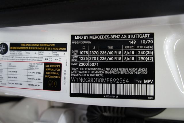 2021 Mercedes-Benz GLC 1-Owner, Premium Package - 22945610 - 53