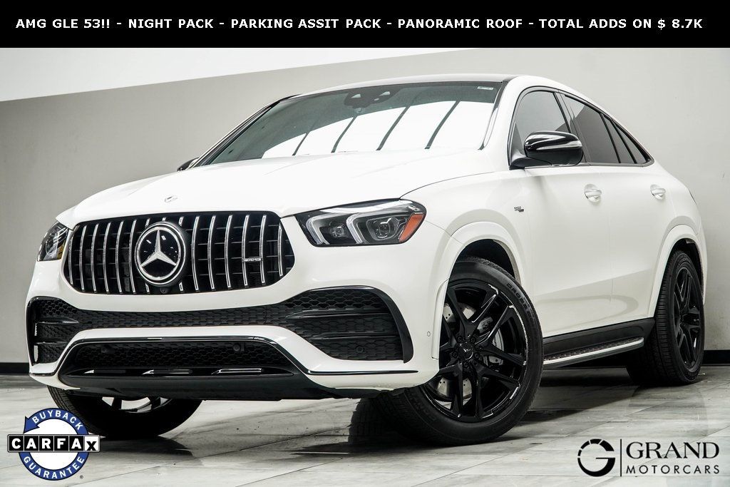 Used 2021 Mercedes-Benz GLE Coupe GLE 53 AMG with VIN 4JGFD6BB7MA311064 for sale in Kennesaw, GA