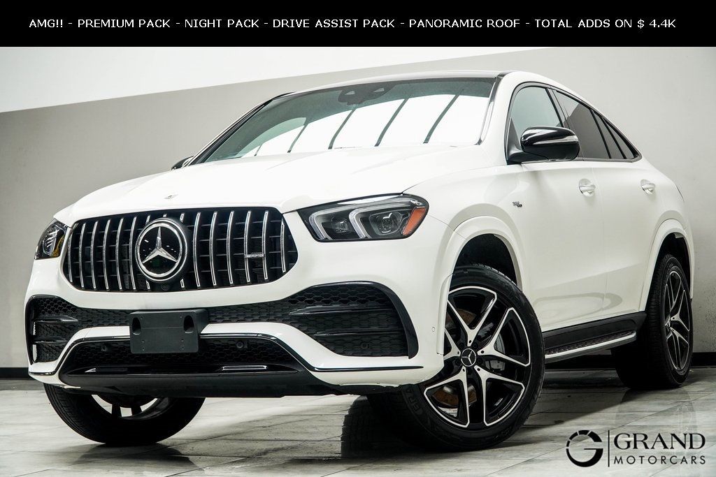 Used 2021 Mercedes-Benz GLE Coupe GLE 53 AMG with VIN 4JGFD6BB9MA537770 for sale in Kennesaw, GA