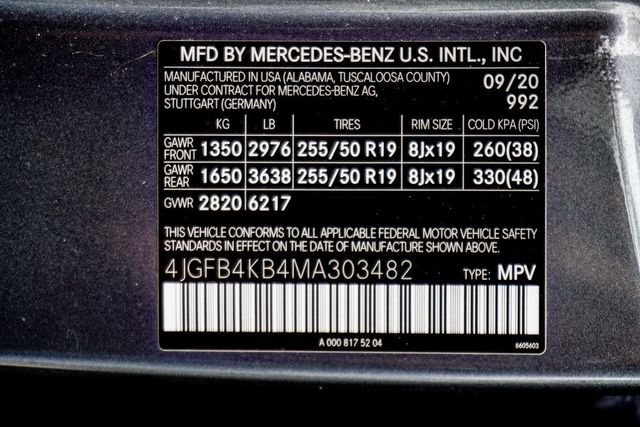 2021 Mercedes-Benz GLE GLE 350 4MATIC SUV - 22932489 - 49