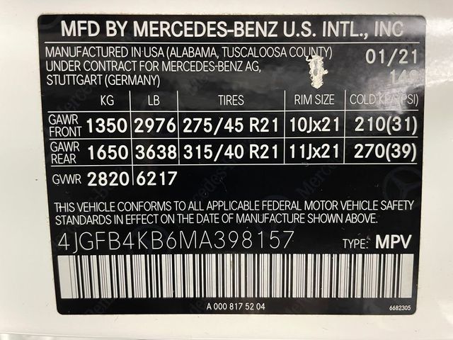 2021 Mercedes-Benz GLE GLE 350 4MATIC SUV - 22927675 - 47