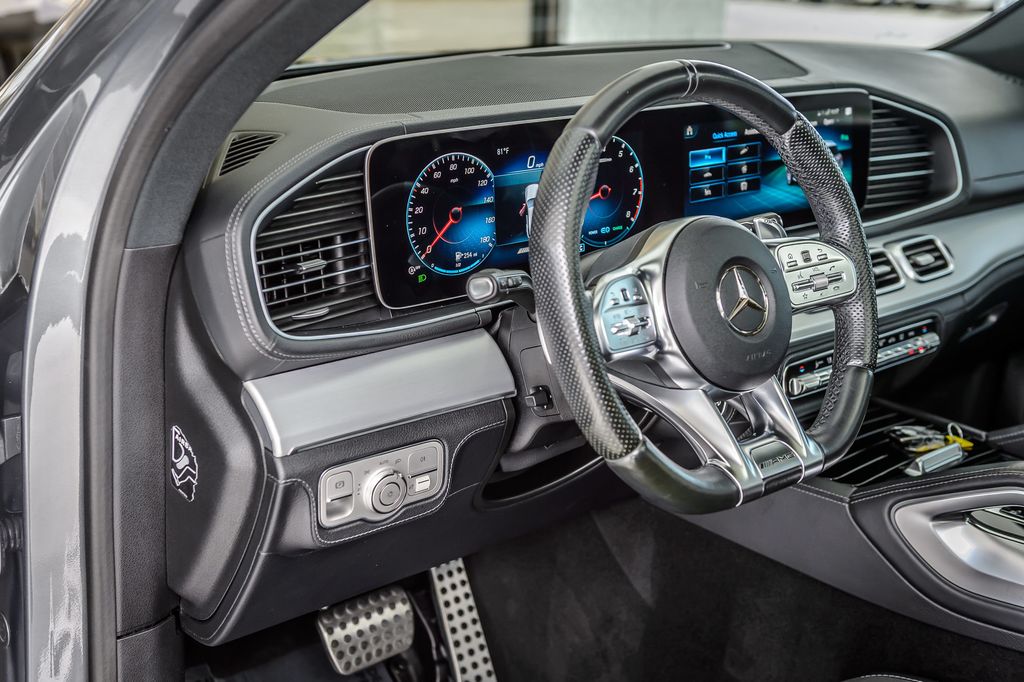 2021 Mercedes-Benz GLE GLE53 4MATIC GRAY ON BLACK NAV BLUETOOTH BACKUP CAM GORGEOUS - 23038826 - 30