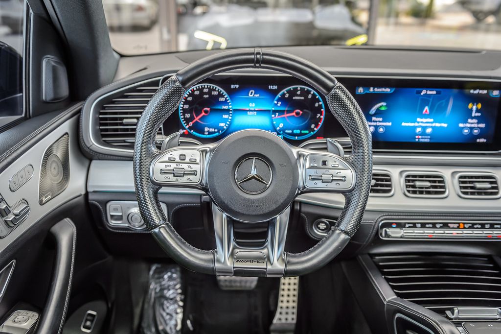2021 Mercedes-Benz GLE GLE53 4MATIC GRAY ON BLACK NAV BLUETOOTH BACKUP CAM GORGEOUS - 23038826 - 32