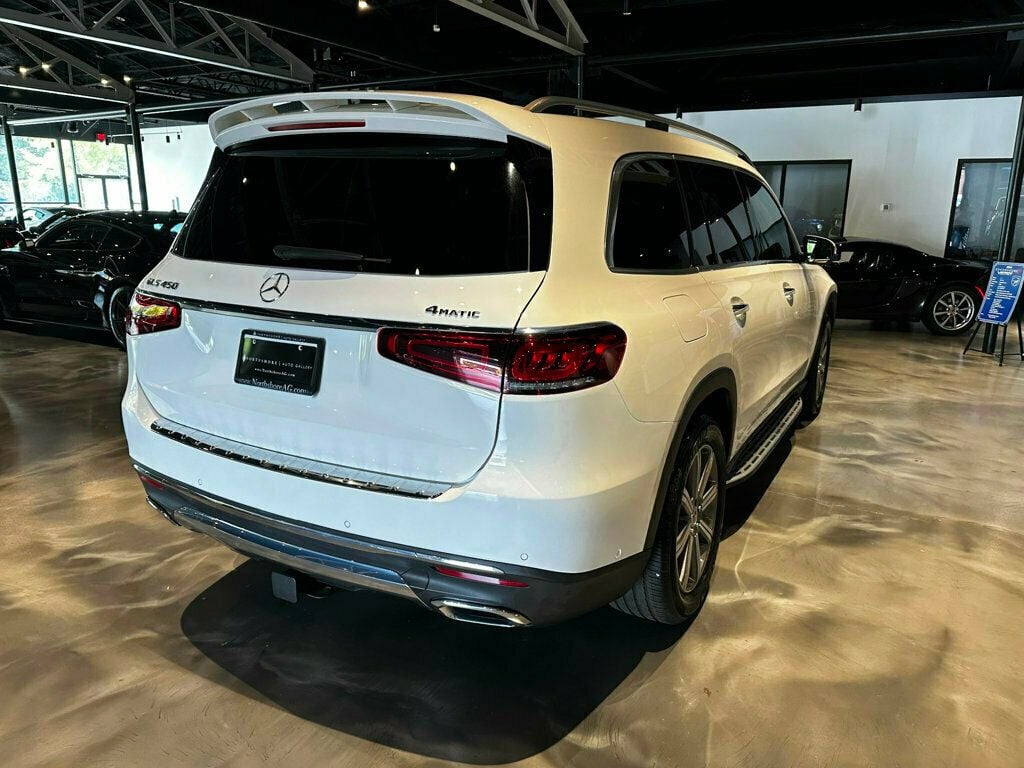 2021 Mercedes-Benz GLS 450/AWD/Htd&CldSeats/MoonRoof/AppleCarplay/TowPkg/360Cam/NAV - 22609009 - 4