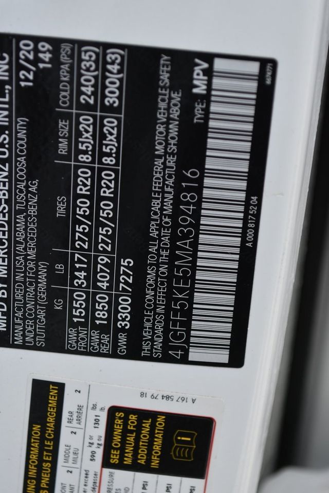 2021 Mercedes-Benz GLS GLS 450 4MATIC SUV - 22944498 - 38