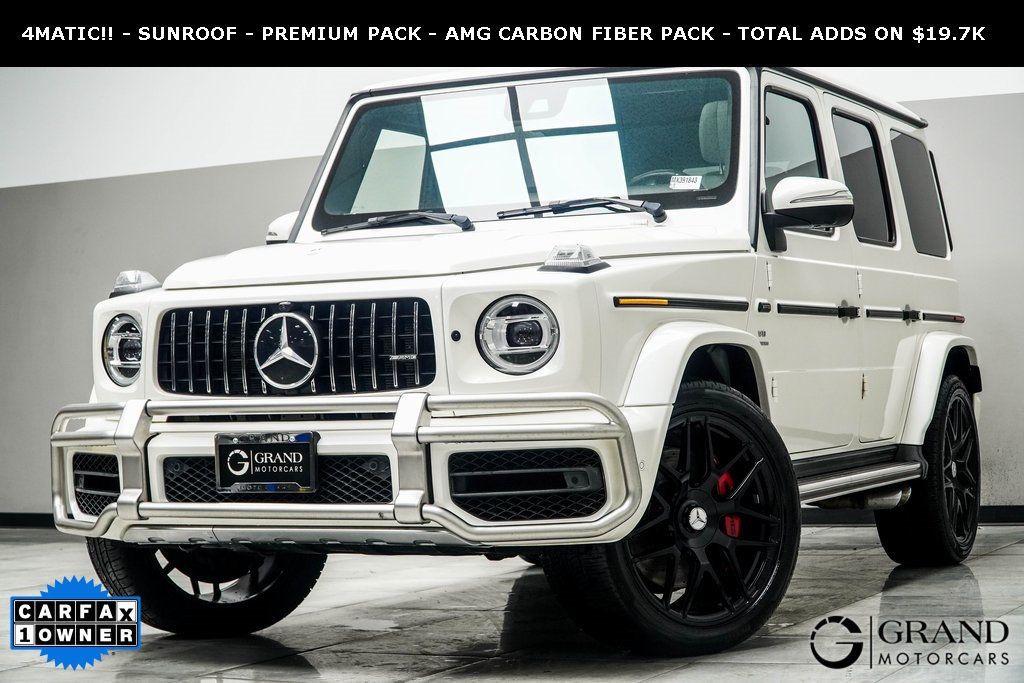 Used 2021 Mercedes-Benz G-Class AMG G63 with VIN W1NYC7HJXMX391843 for sale in Kennesaw, GA