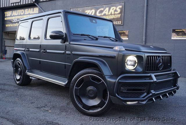 2021 Mercedes-Benz G-Class AMG G 63 4MATIC SUV MONOBLOCK WHEELS MATTE BLACK LOTS OF CARBON  - 22949448 - 0