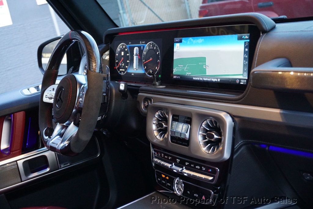 2021 Mercedes-Benz G-Class AMG G 63 4MATIC SUV MONOBLOCK WHEELS MATTE BLACK LOTS OF CARBON  - 22949448 - 18