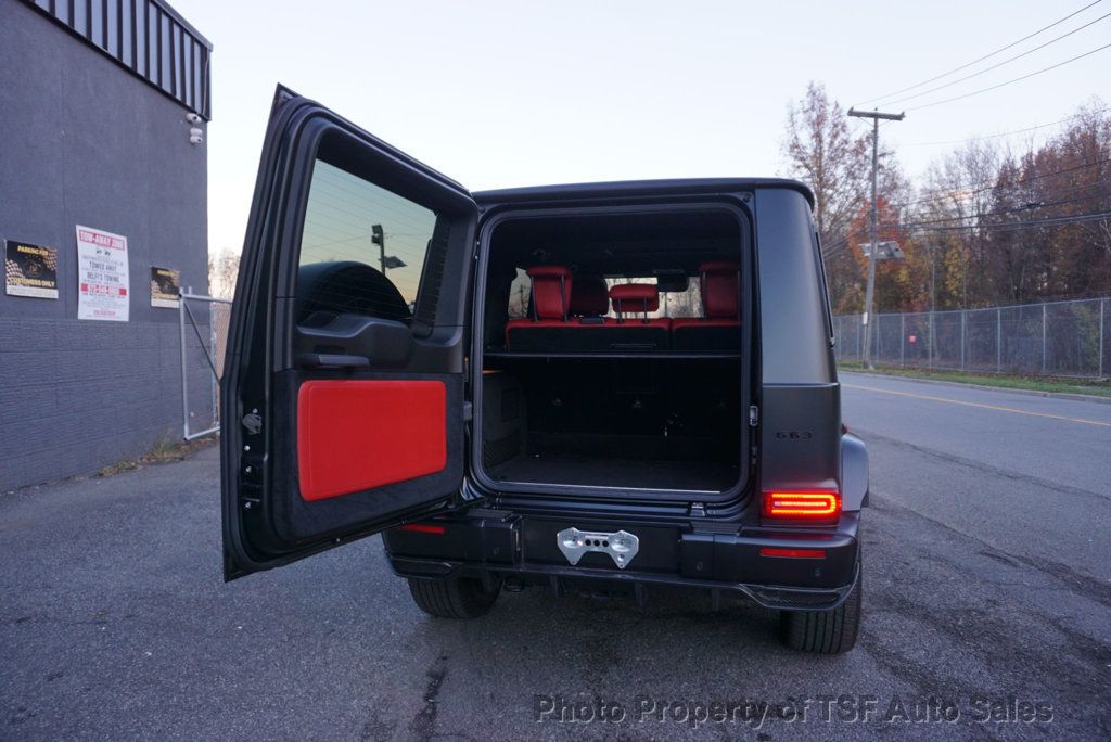 2021 Mercedes-Benz G-Class AMG G 63 4MATIC SUV MONOBLOCK WHEELS MATTE BLACK LOTS OF CARBON  - 22949448 - 55