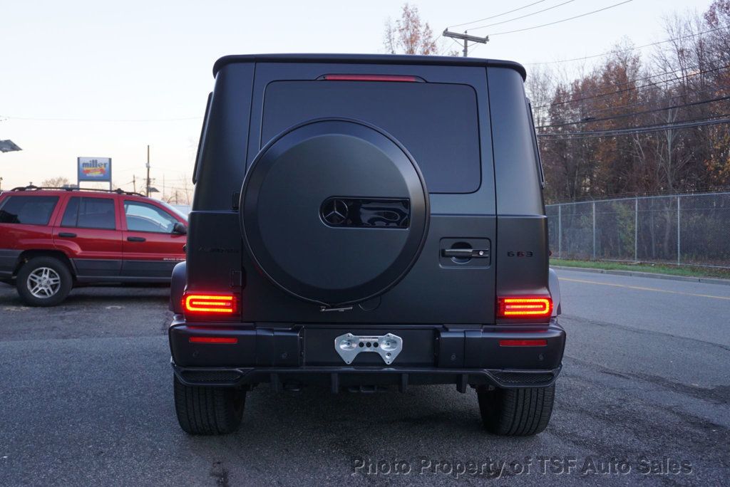 2021 Mercedes-Benz G-Class AMG G 63 4MATIC SUV MONOBLOCK WHEELS MATTE BLACK LOTS OF CARBON  - 22949448 - 5