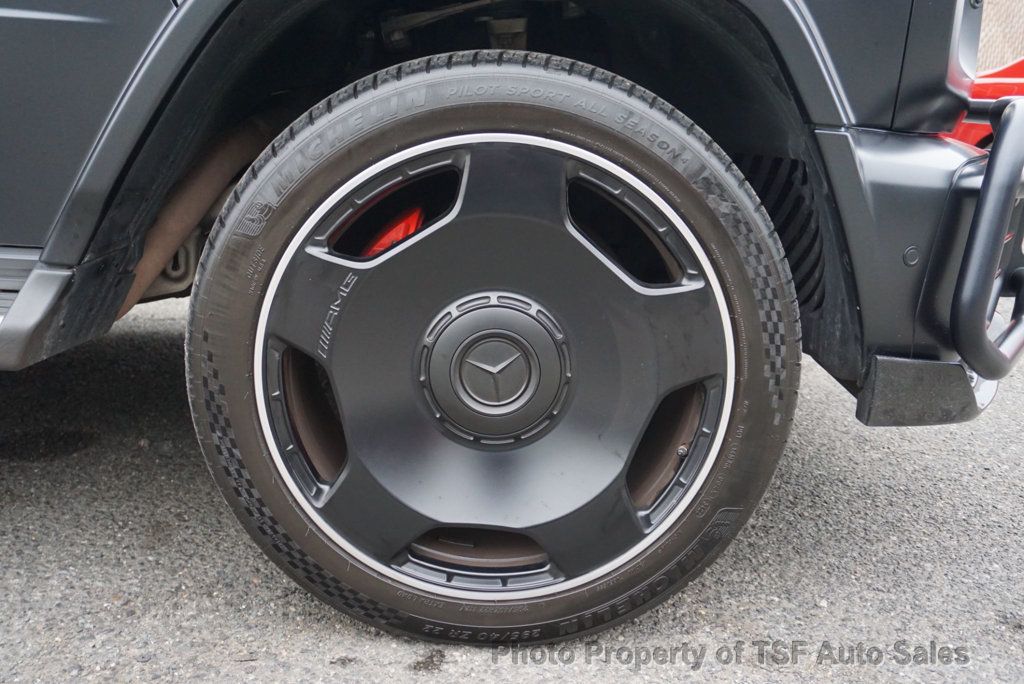 2021 Mercedes-Benz G-Class AMG G 63 4MATIC SUV MONOBLOCK WHEELS MATTE BLACK LOTS OF CARBON  - 22949448 - 61