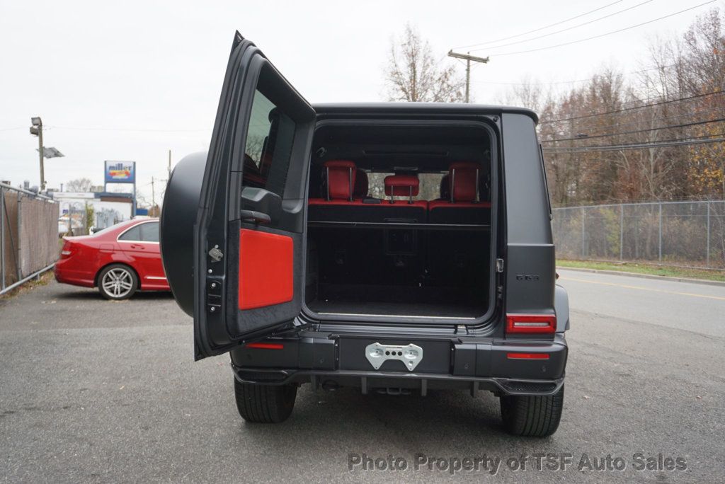 2021 Mercedes-Benz G-Class AMG G 63 4MATIC SUV MONOBLOCK WHEELS MATTE BLACK LOTS OF CARBON  - 22949448 - 62