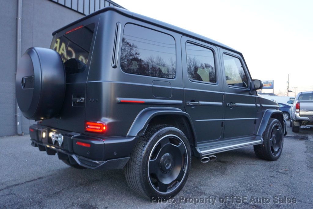 2021 Mercedes-Benz G-Class AMG G 63 4MATIC SUV MONOBLOCK WHEELS MATTE BLACK LOTS OF CARBON  - 22949448 - 6