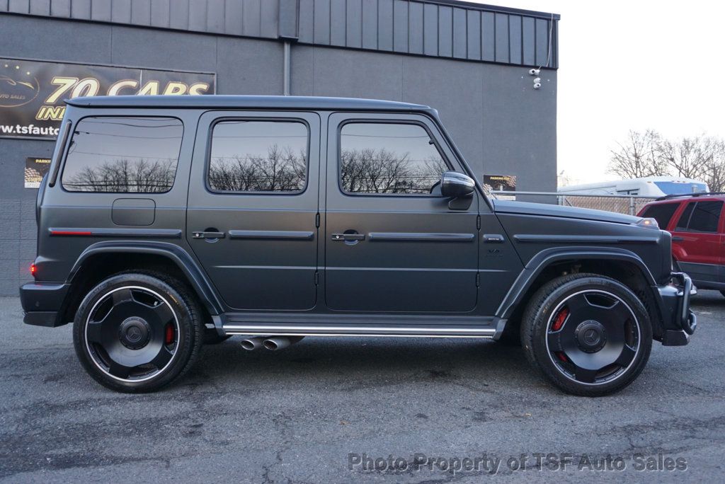 2021 Mercedes-Benz G-Class AMG G 63 4MATIC SUV MONOBLOCK WHEELS MATTE BLACK LOTS OF CARBON  - 22949448 - 7