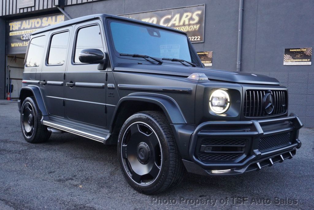 2021 Mercedes-Benz G-Class AMG G 63 4MATIC SUV MONOBLOCK WHEELS MATTE BLACK LOTS OF CARBON  - 22949448 - 8