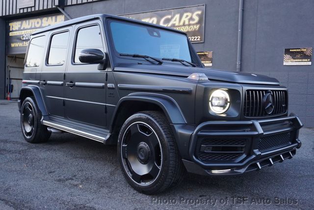 2021 Mercedes-Benz G-Class AMG G 63 4MATIC SUV MONOBLOCK WHEELS MATTE BLACK LOTS OF CARBON  - 22949448 - 8