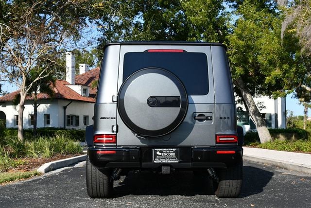 2021 Mercedes-Benz G-Class AMG G 63 4MATIC SUV W/G Manufaktur Interior Package Plus - 22954516 - 4