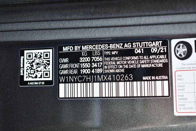 2021 Mercedes-Benz G-Class AMG G 63 4MATIC SUV W/G Manufaktur Interior Package Plus - 22954516 - 66