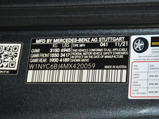 2021 Mercedes-Benz G-Class G 550 - 23043413 - 21