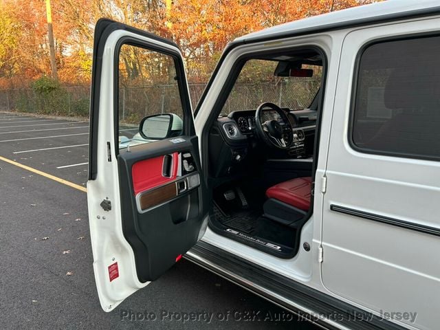 2021 Mercedes-Benz G-Class G 550 4MATIC,EXCLUSIVE INTERIOR PKG,CLASSIC RED/BLACK LEATHER - 22683688 - 31