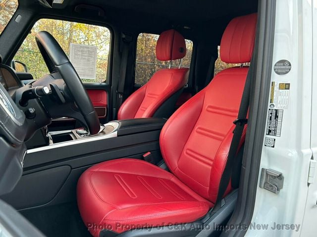 2021 Mercedes-Benz G-Class G 550 4MATIC,EXCLUSIVE INTERIOR PKG,CLASSIC RED/BLACK LEATHER - 22683688 - 33