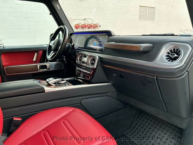 2021 Mercedes-Benz G-Class G 550 4MATIC,EXCLUSIVE INTERIOR PKG,CLASSIC RED/BLACK LEATHER - 22683688 - 37