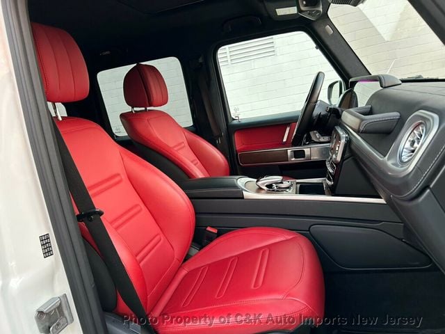 2021 Mercedes-Benz G-Class G 550 4MATIC,EXCLUSIVE INTERIOR PKG,CLASSIC RED/BLACK LEATHER - 22683688 - 38