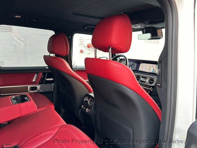 2021 Mercedes-Benz G-Class G 550 4MATIC,EXCLUSIVE INTERIOR PKG,CLASSIC RED/BLACK LEATHER - 22683688 - 43