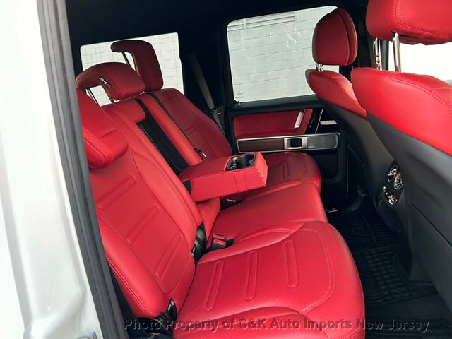 2021 Mercedes-Benz G-Class G 550 4MATIC,EXCLUSIVE INTERIOR PKG,CLASSIC RED/BLACK LEATHER - 22683688 - 44