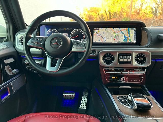 2021 Mercedes-Benz G-Class G 550 4MATIC,EXCLUSIVE INTERIOR PKG,CLASSIC RED/BLACK LEATHER - 22683688 - 54