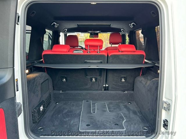 2021 Mercedes-Benz G-Class G 550 4MATIC,EXCLUSIVE INTERIOR PKG,CLASSIC RED/BLACK LEATHER - 22683688 - 78