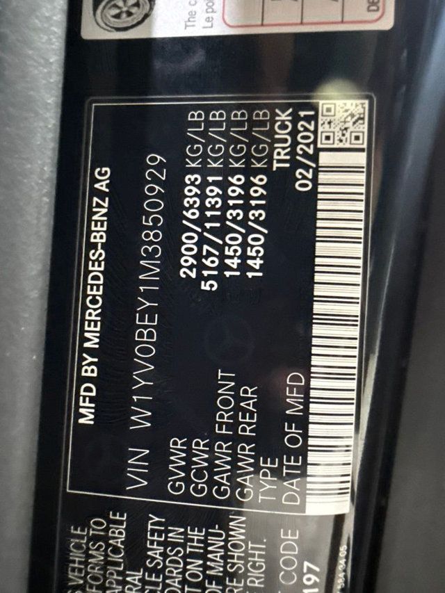 2021 Mercedes-Benz Metris Cargo Van Metris Cargo Van Standard Roof 126" Wheelbase - 23070312 - 24