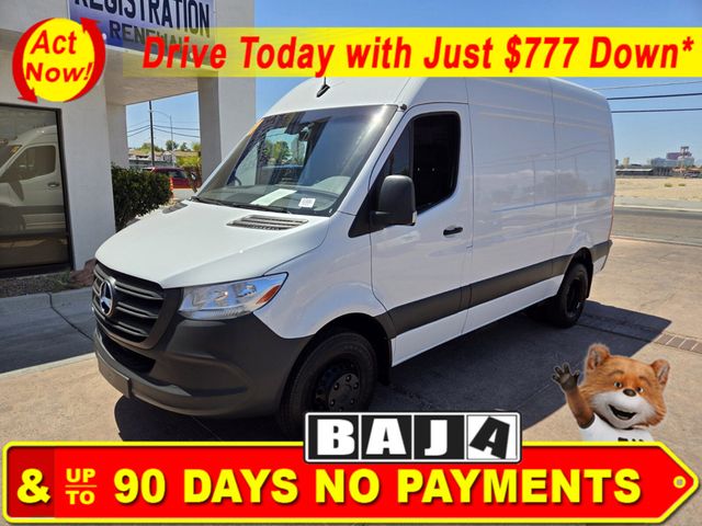 2021 Mercedes-Benz Sprinter Cargo Van 3500 High Roof I4 144" RWD - 22942263 - 0