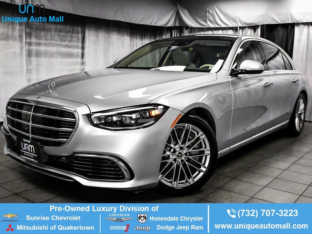 2021 Used Mercedes-Benz S-Class S 580 at Unique Auto Mall Serving 