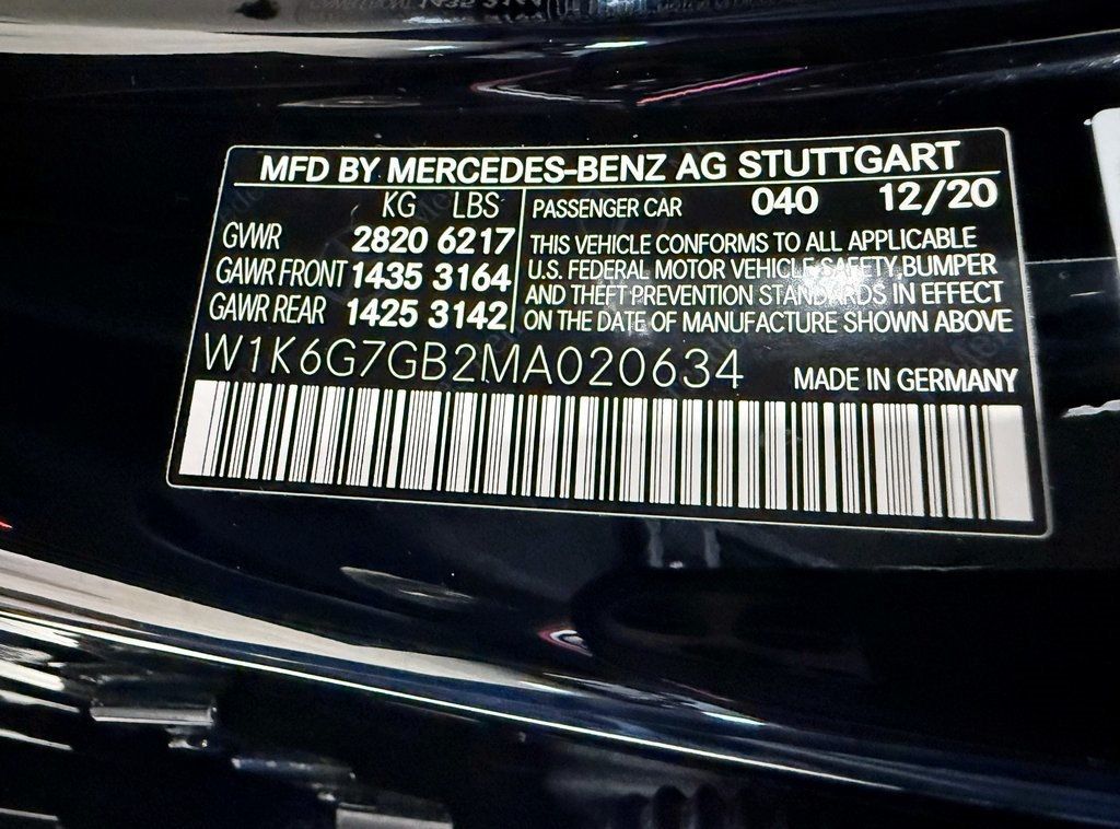 2021 Mercedes-Benz S-Class S 580 4MATIC Sedan - 22955752 - 81