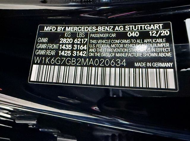 2021 Mercedes-Benz S-Class S 580 4MATIC Sedan - 22955752 - 81