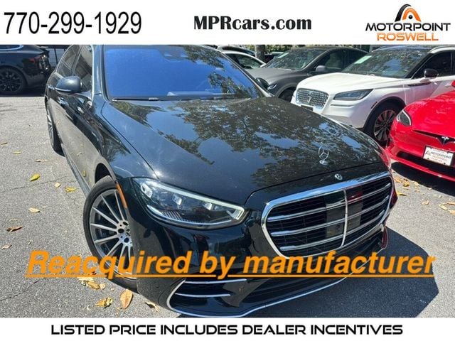 2021 Mercedes-Benz S-Class S 580 4MATIC Sedan - 23021781 - 0