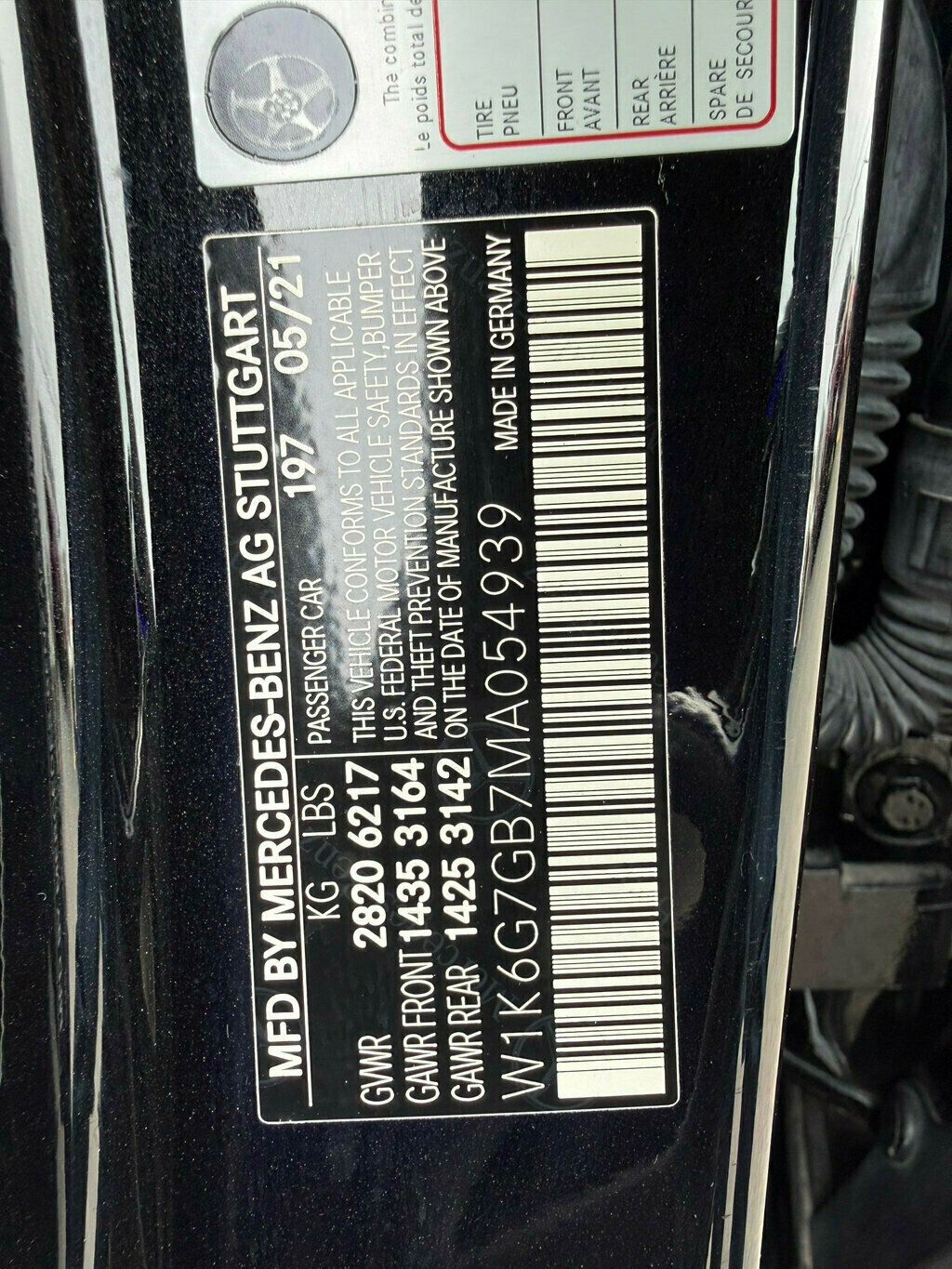 2021 Mercedes-Benz S-Class S 580 4MATIC Sedan - 22994366 - 37