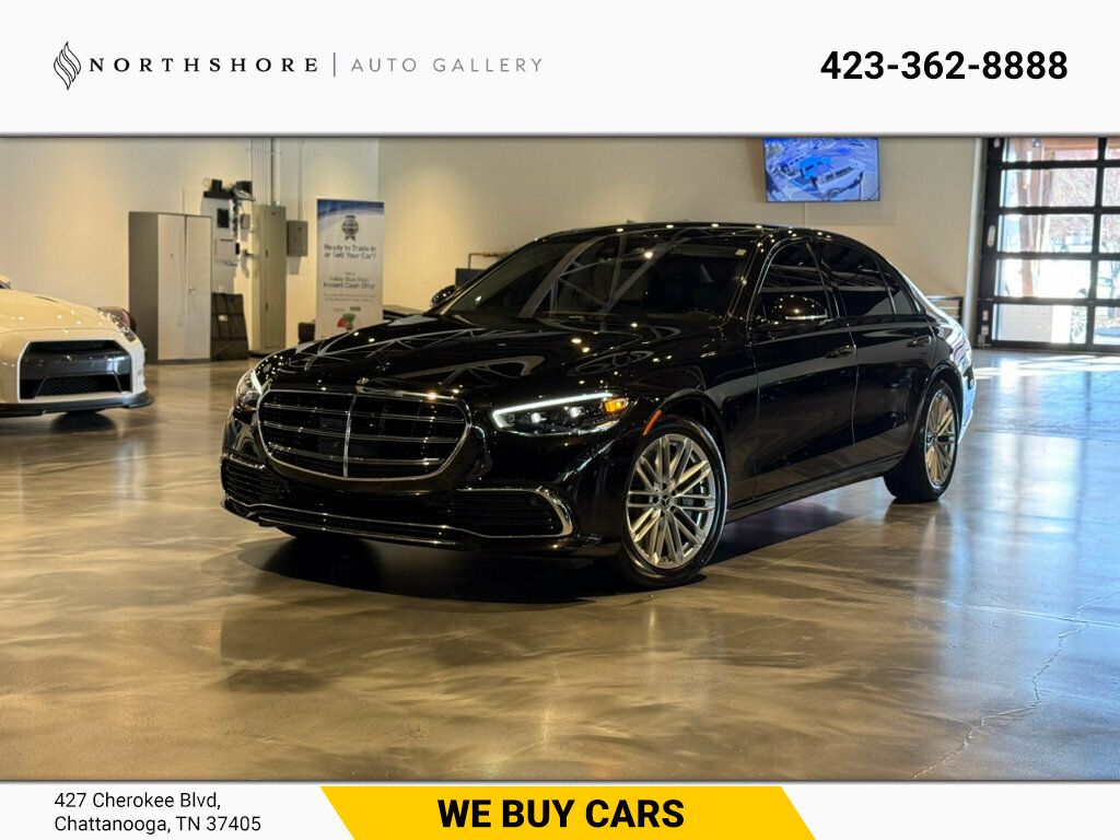 2021 Mercedes-Benz S-Class S580/AWD/DriverAssistPkg/Htd&CldMassagingSeats/SoftCloseDoors - 22728572 - 0