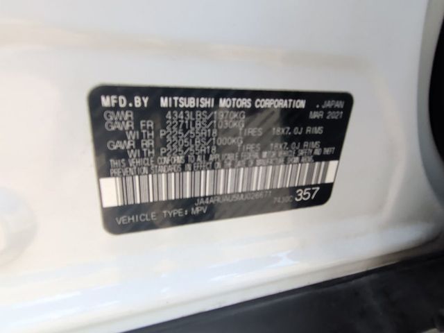 2021 Mitsubishi Outlander Sport ES 2.0 AWC CVT - 22998014 - 22