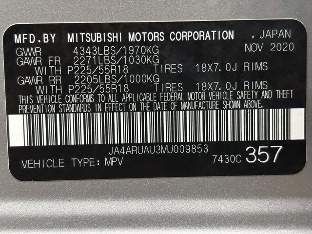 2021 Mitsubishi Outlander Sport SE 2.0 AWC CVT - 23019484 - 33