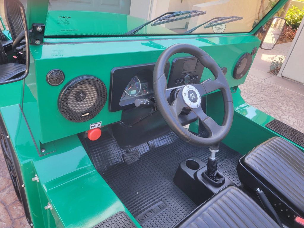 2021 Moke America eMoke Green eMoke, 1 Owner, 198 MILES, Lithium Battery - 23053726 - 12