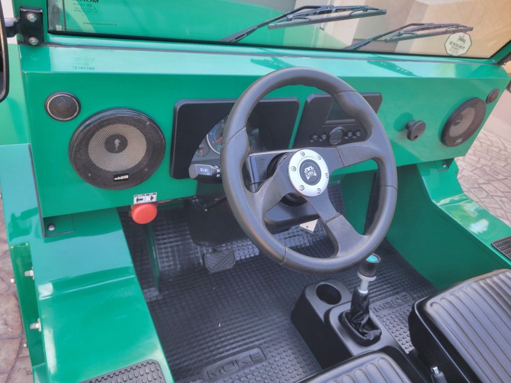 2021 Moke America eMoke Green eMoke, 1 Owner, 198 MILES, Lithium Battery - 23053726 - 7