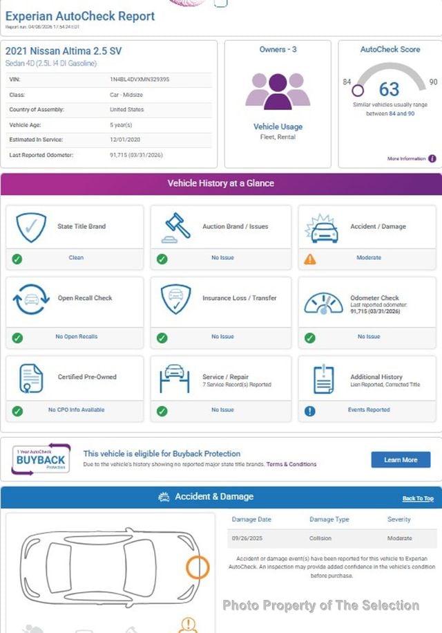 2021 Nissan Altima 2.5 SV W/BLIND SPOT, APPLE CARPLAY & ANDROID AUDIO - 23009526 - 17