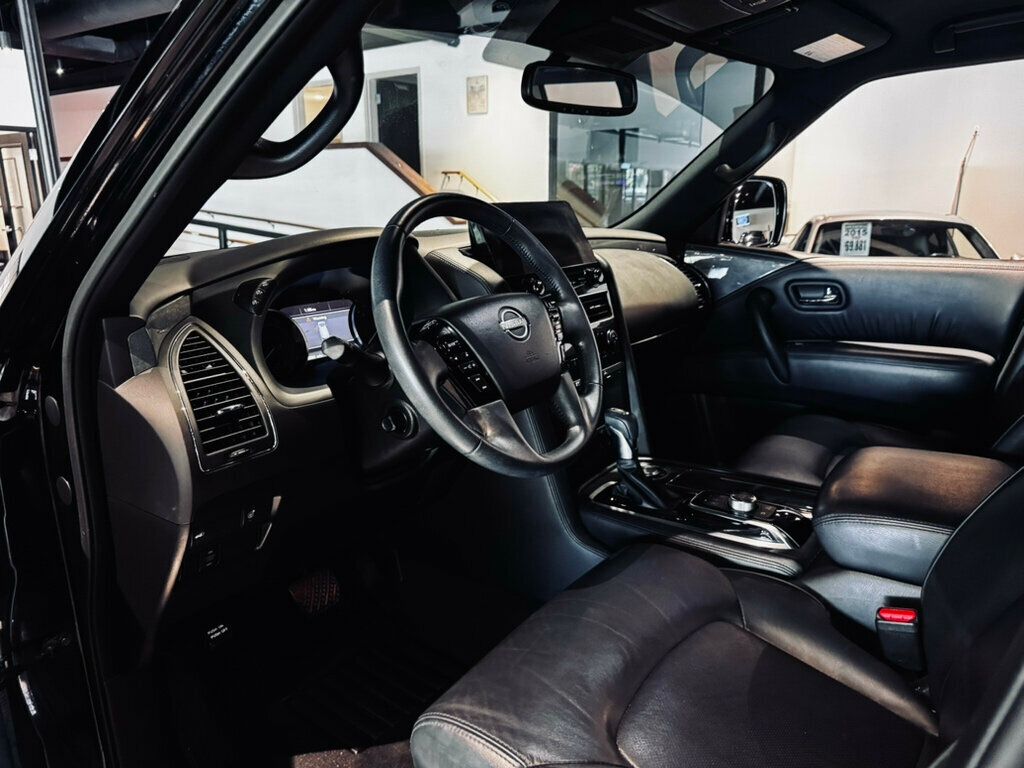 2021 Nissan Armada LocalTrade/SL/MidnightEditionPkg/CaptainsChairs/HtdSeats/SunRoof - 23049683 - 9