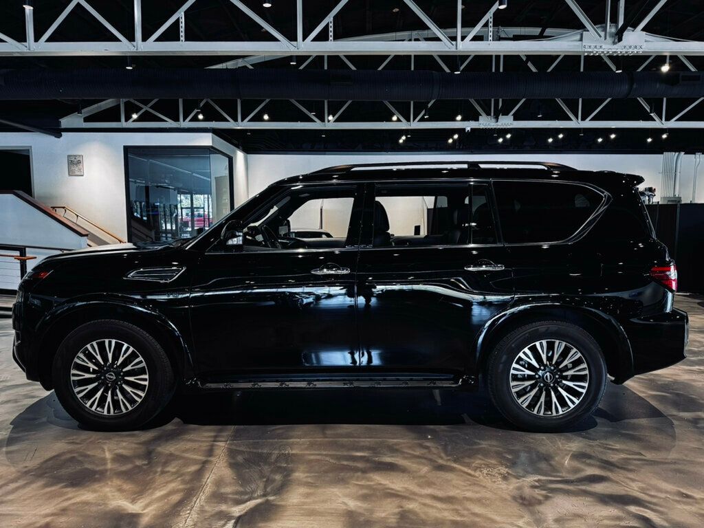 2021 Nissan Armada LocalTrade/SL/MidnightEditionPkg/CaptainsChairs/HtdSeats/SunRoof - 23049683 - 1