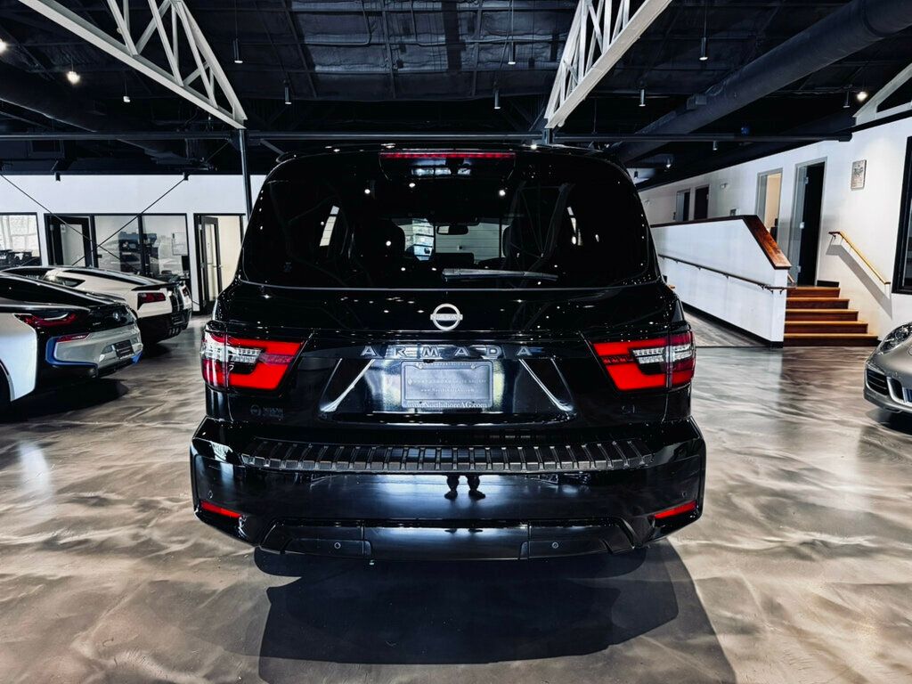 2021 Nissan Armada LocalTrade/SL/MidnightEditionPkg/CaptainsChairs/HtdSeats/SunRoof - 23049683 - 3